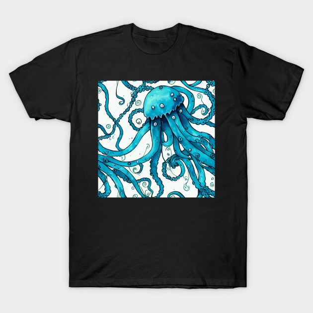 Tentacles T-Shirt by astrobunny